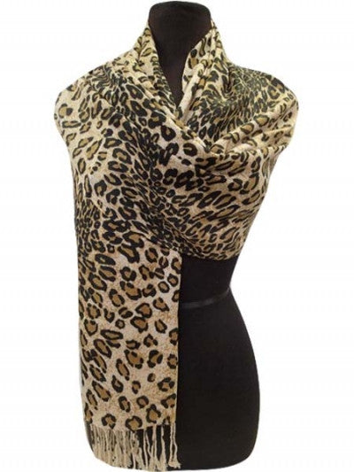 Leopard Wrap Scarf