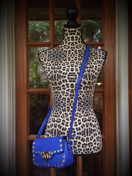 Pyramid Studded Crossbody Handbag