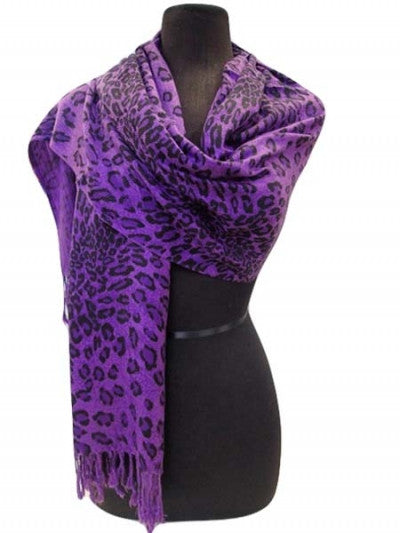 Leopard Wrap Scarf