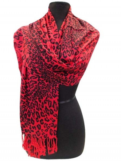 Leopard Wrap Scarf