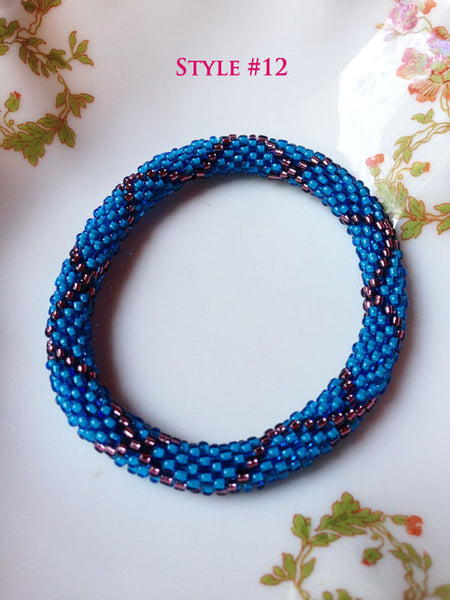 Nepal Beaded Roll Bracelets