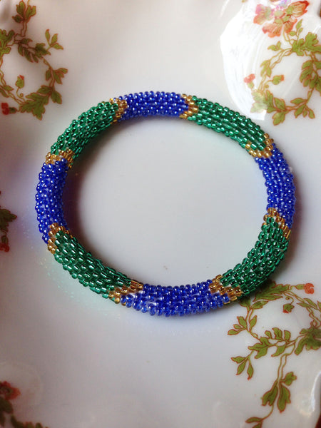 Nepal Beaded Roll Bracelets