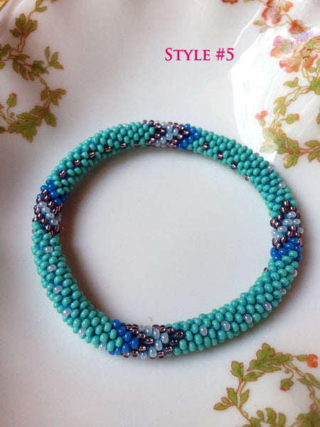 Nepal Beaded Roll Bracelets