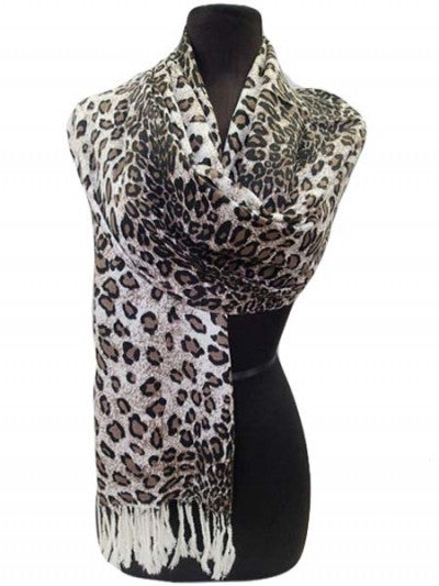 Leopard Wrap Scarf